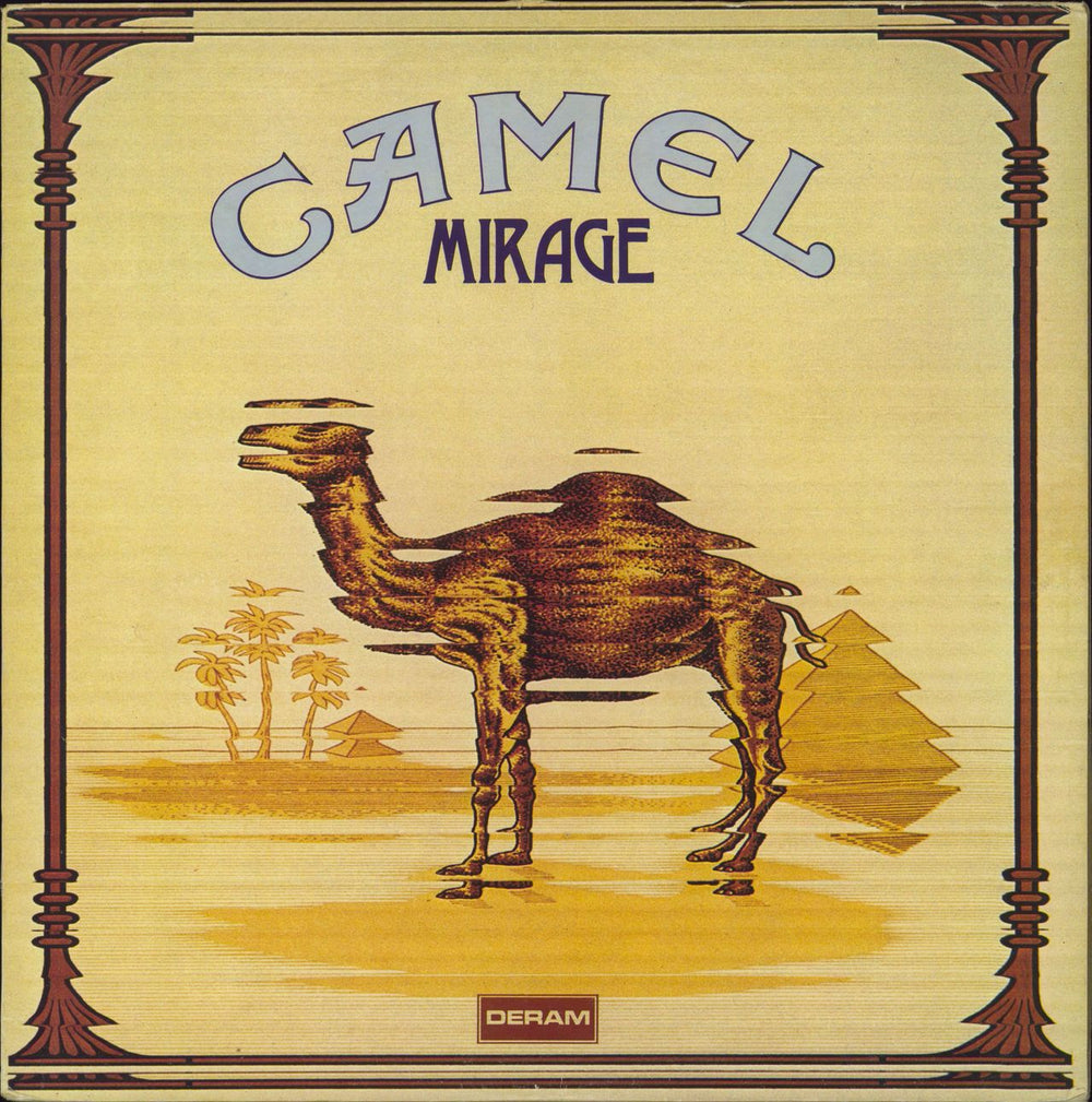 Camel Mirage - 1st + Insert - EX UK vinyl LP album (LP record) SML1107