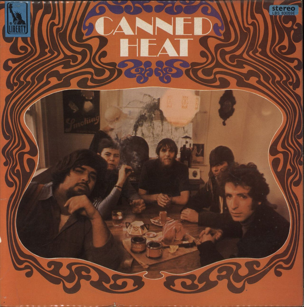 Canned Heat Canned Heat - 1st - VG UK vinyl LP album (LP record) LBS83059E