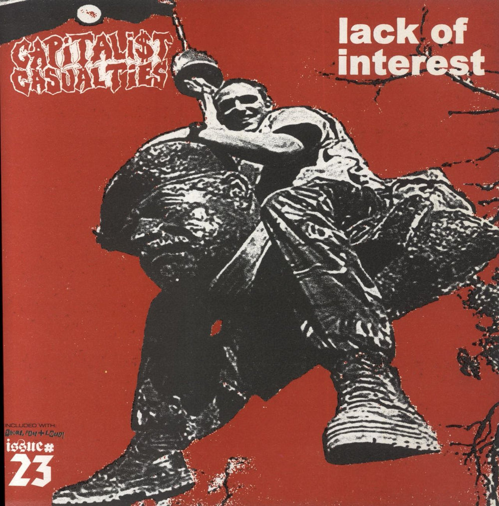 Capitalist Casualties Lack Of Interest / Capitalist Casualties US 7" vinyl single (7 inch record / 45) SW-118