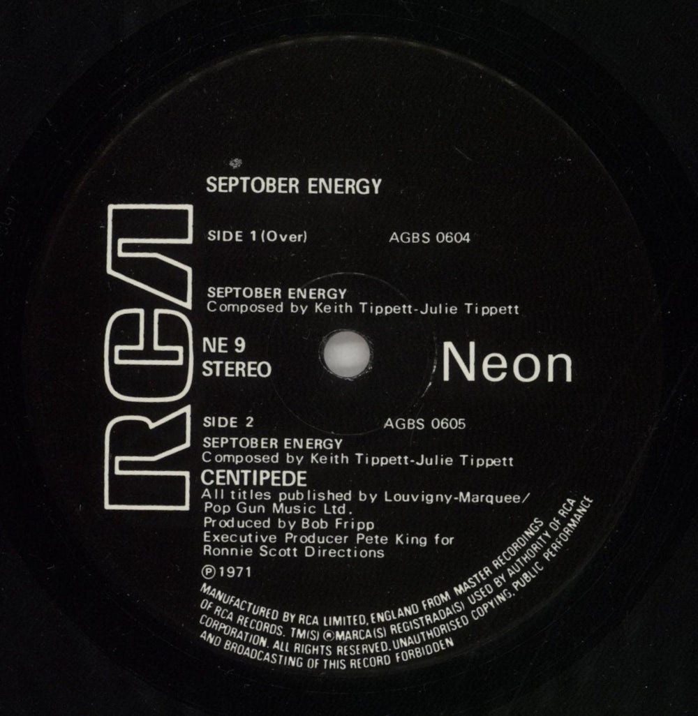 Centipede Septober Energy - EX UK 2-LP vinyl record set (Double LP Album) CEN2LSE563416