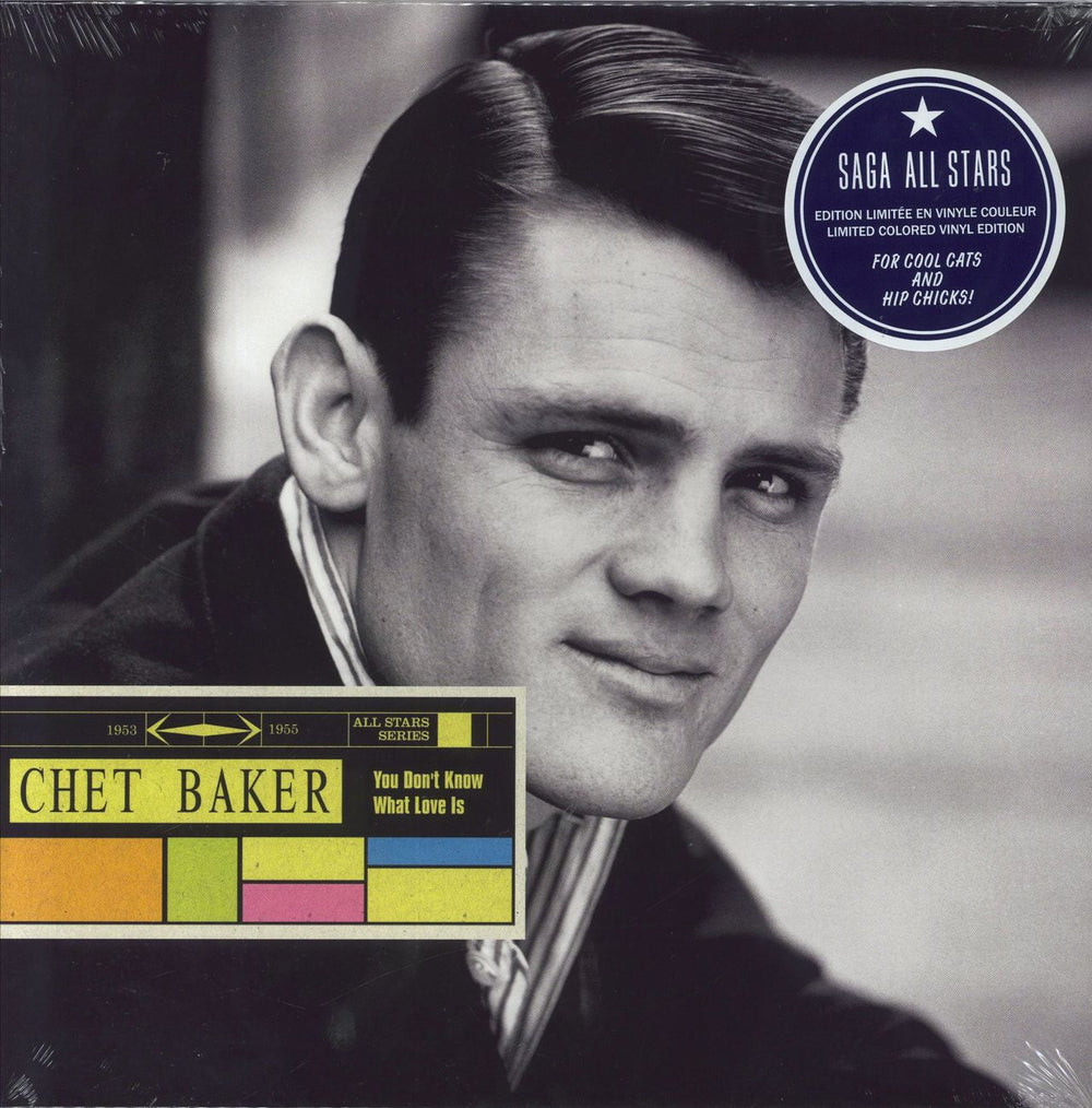 Chet Baker You Don't Know What Love Is / 1953-1955 - Clear Vinyl French vinyl LP album (LP record) 678196-7