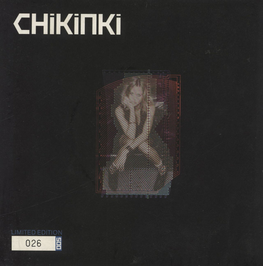 Chikinki Like It Or Leave It - Numbered + Blue Vinyl UK Promo 7" vinyl single (7 inch record / 45) ISXDJ848