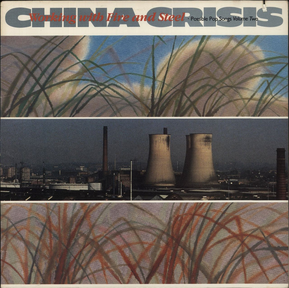 China Crisis Working With Fire And Steel US vinyl LP album (LP record) 1-25062