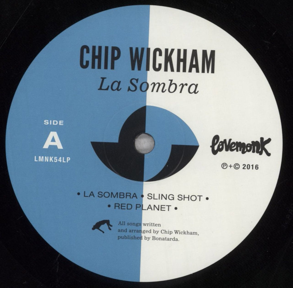 Chip Wickham La Sombra Spanish vinyl LP album (LP record) 7YMLPLA845321