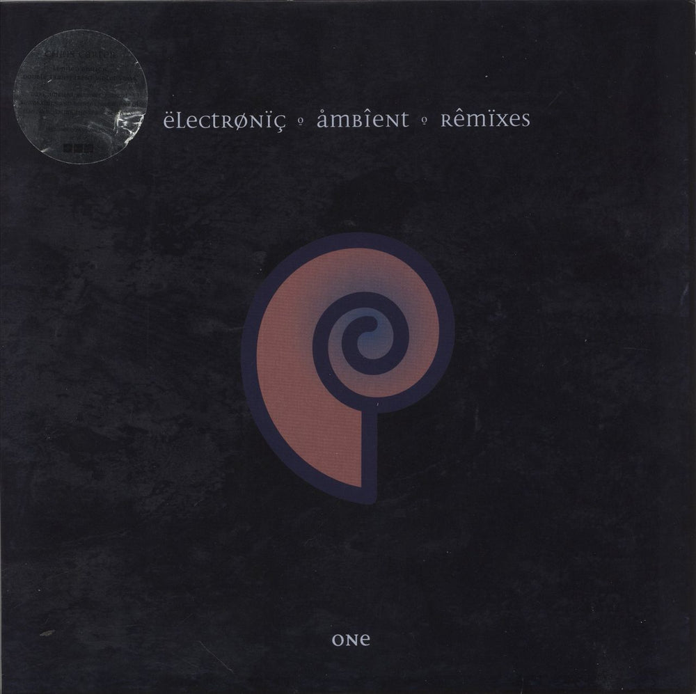 Chris Carter Electronic Ambient Remixes One UK 2-LP vinyl record set (Double LP Album) CCEAR1LP