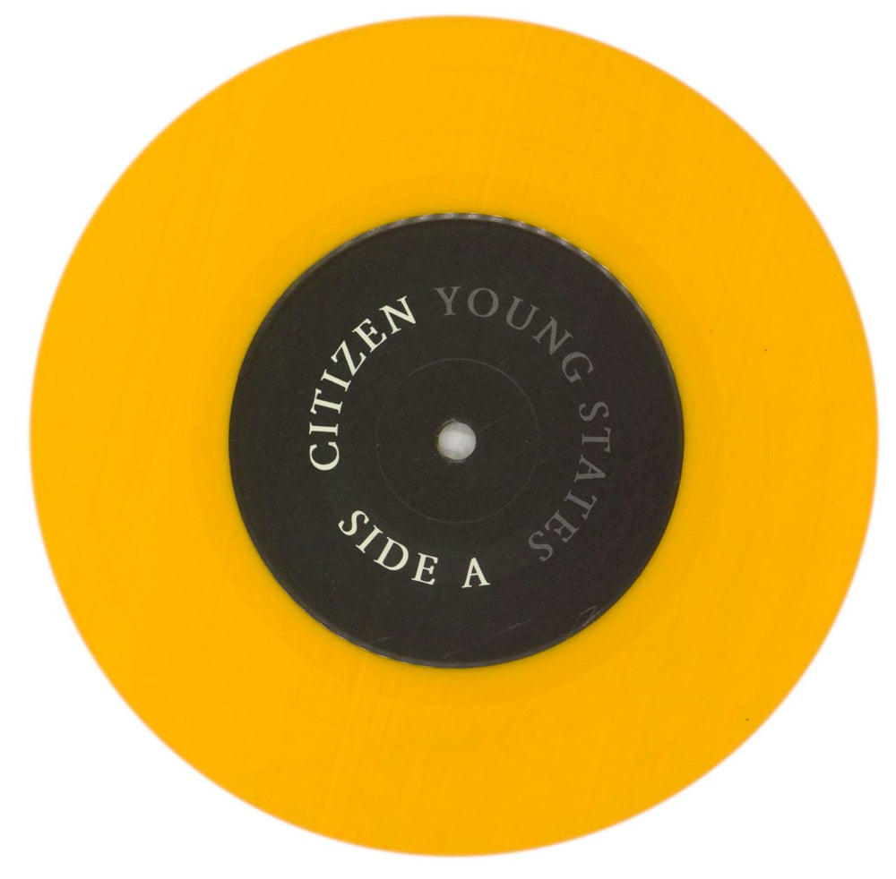 Citizen Young States - Yellow Vinyl US 7" vinyl single (7 inch record / 45) 69W07YO841963