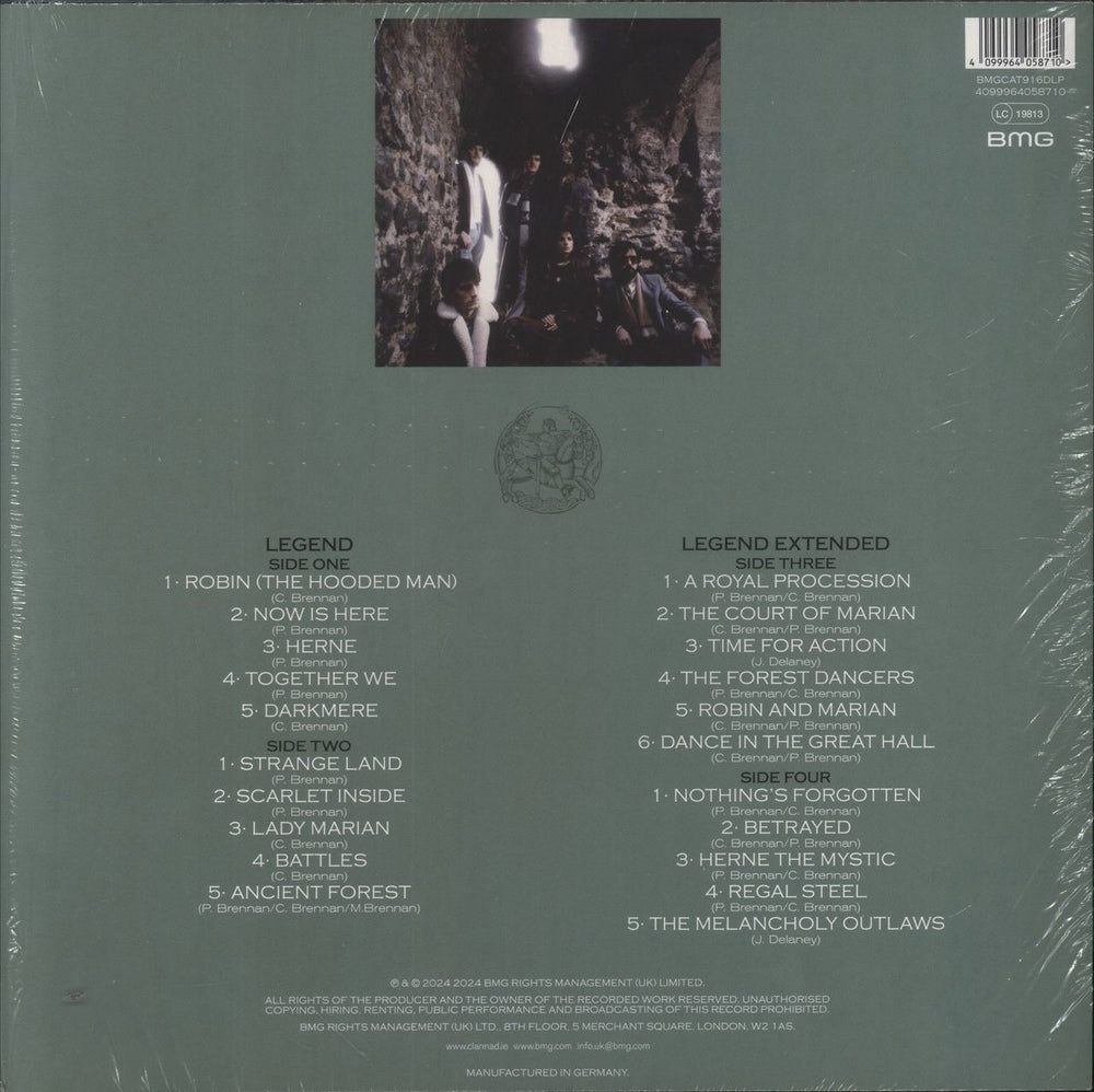 Clannad Legend + Legend Extended - Music From The TV Series 'Robin Of Sherwood' - Sealed UK 2-LP vinyl record set (Double LP Album) 4099964058710