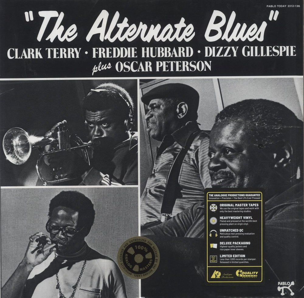 Clark Terry The Alternate Blues - 180 Gram - Analogue Productions US vinyl LP album (LP record) APJ152