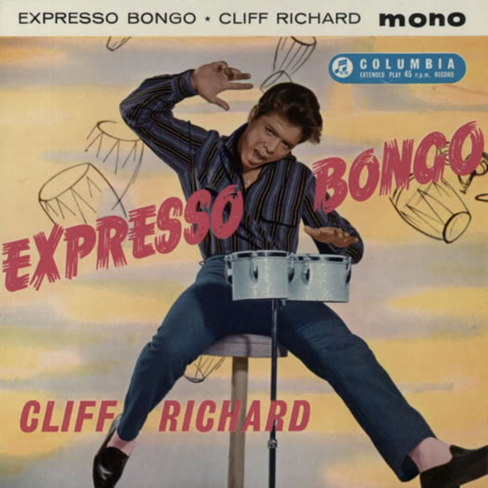 Cliff Richard Expresso Bongo EP - 1st UK 7" vinyl single (7 inch record / 45) SEG7971