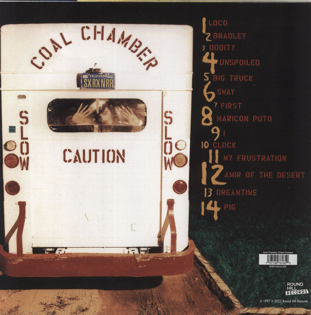 Coal Chamber Coal Chamber - Orange Vinyl US vinyl LP album (LP record) 197189761850