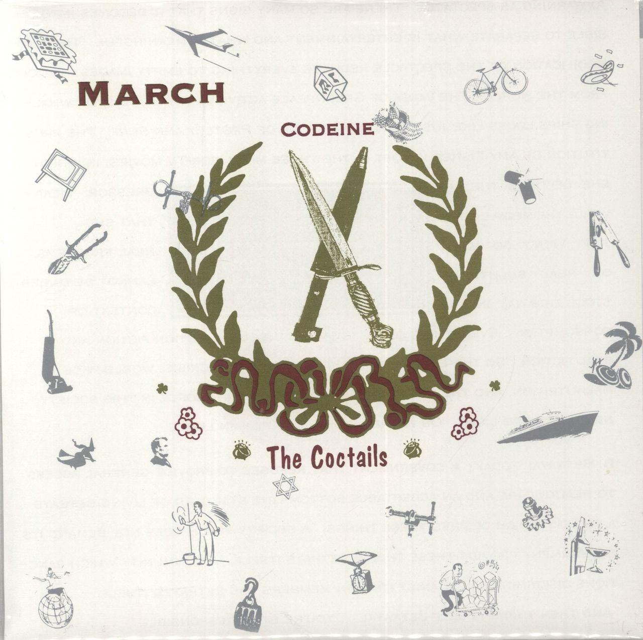 Codeine March US 7" vinyl single (7 inch record / 45) SMWH03