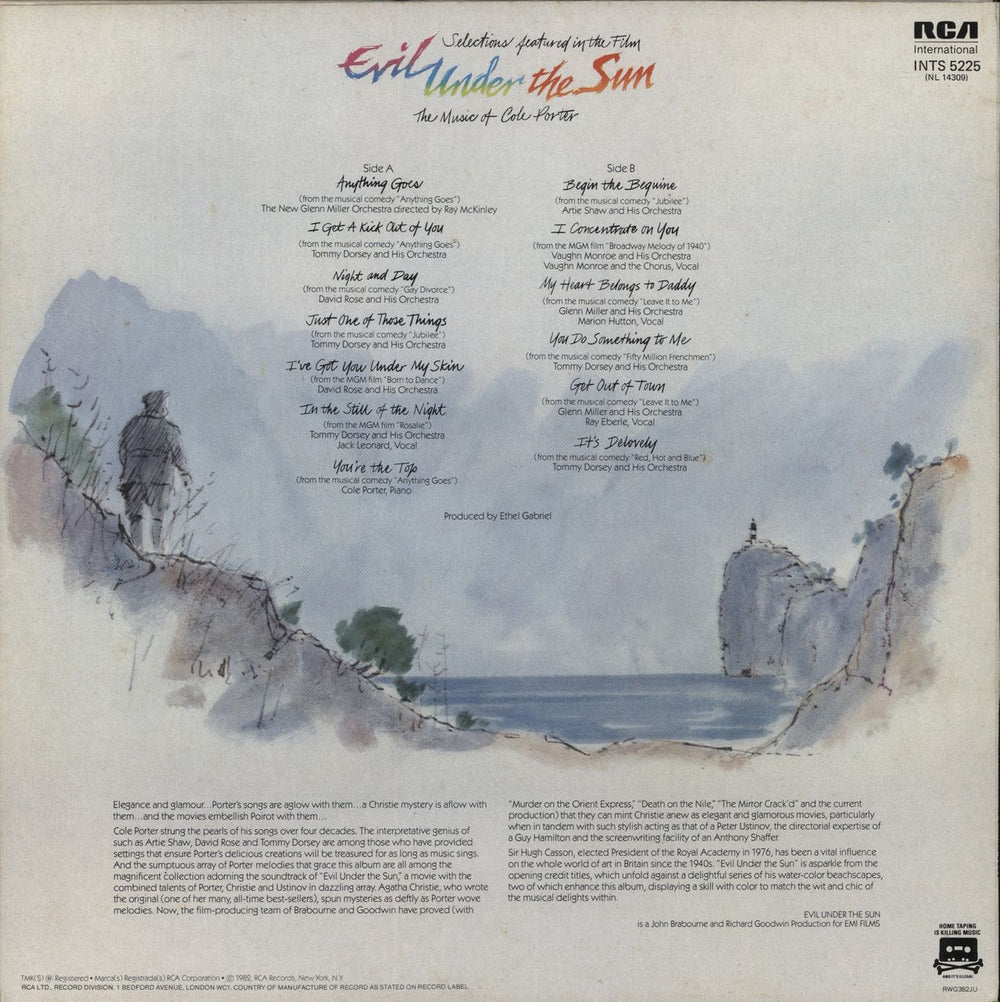 Cole Porter Evil Under The Sun UK vinyl LP album (LP record)