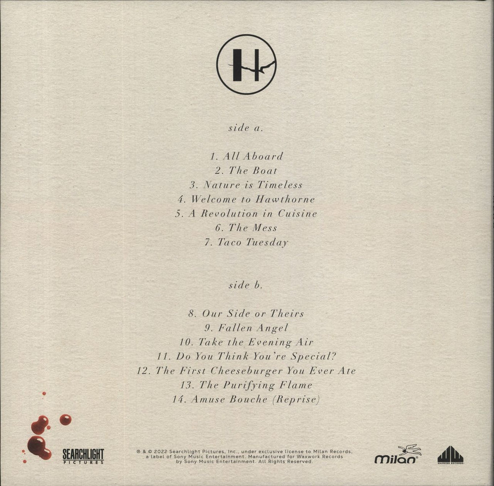 Colin Stetson The Menu [Original Motion Picture Soundtrack] - Green Splatter Vinyl US vinyl LP album (LP record)