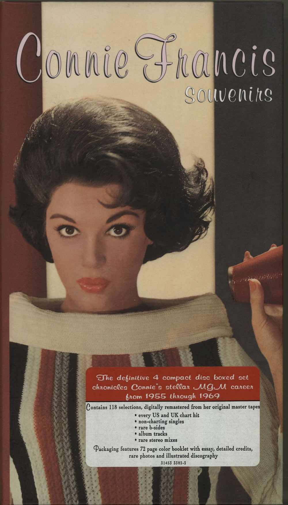 Connie Francis Souvenirs US 4-CD album set 314533382-2