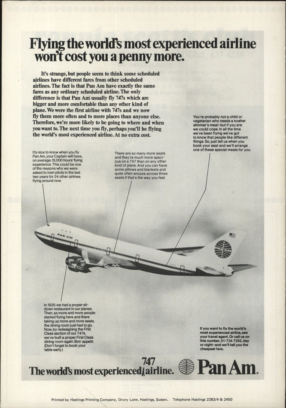 Count Basie Count Basie + Ticket Stub UK tour programme