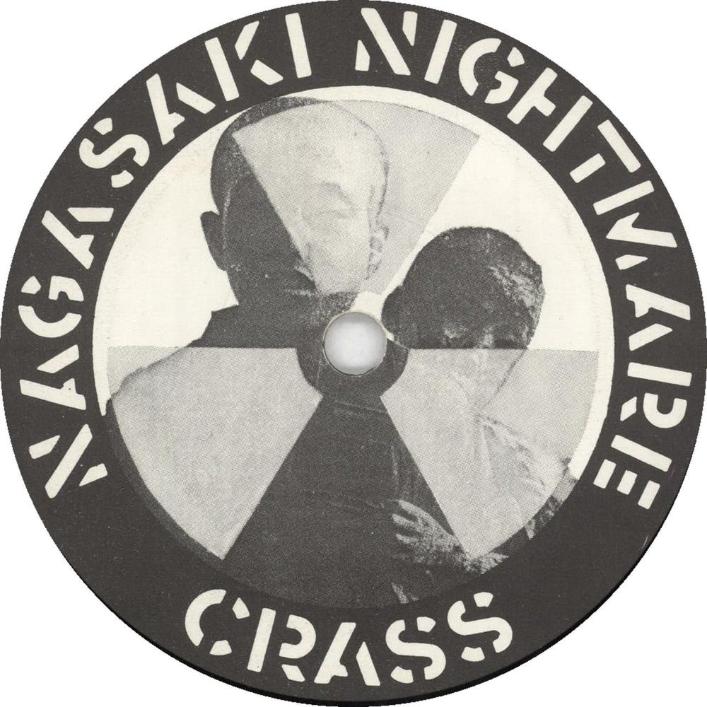Crass Nagasaki Nightmare UK 7" vinyl single (7 inch record / 45) 421984/5