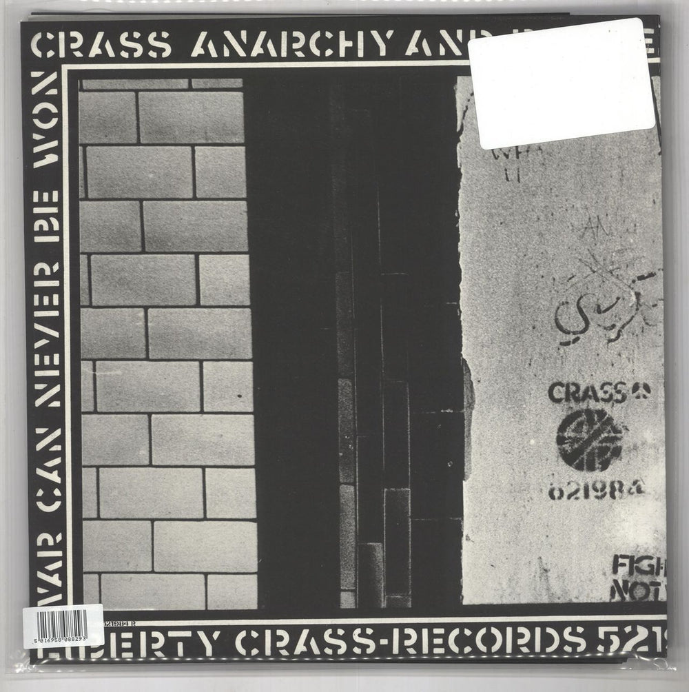 Crass Stations Of The Crass UK 2-LP vinyl record set (Double LP Album) 5016958088293