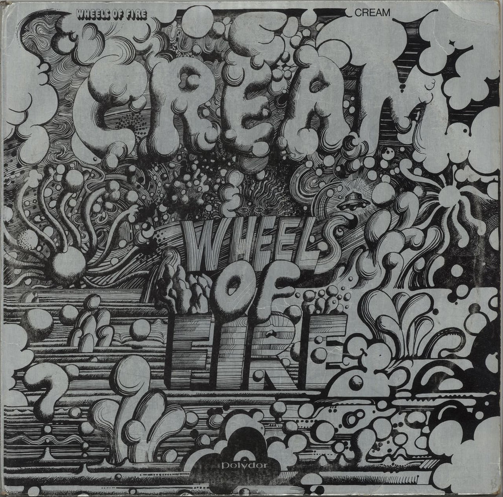 Cream Wheels Of Fire - 1st - VG UK 2-LP vinyl record set (Double LP Album) 582031/2