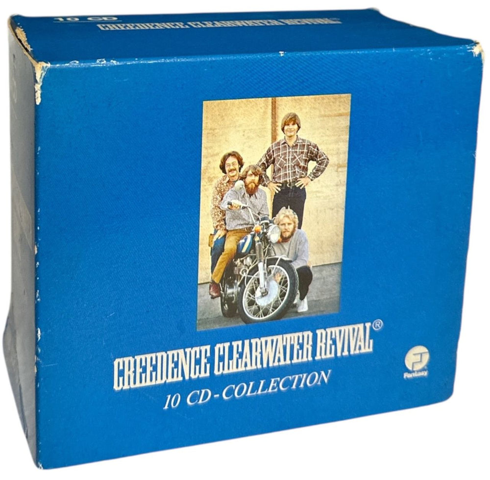 Creedence Clearwater Revival 10 CD-Collection - EX German CD Album Box Set FCDCCR-10-2