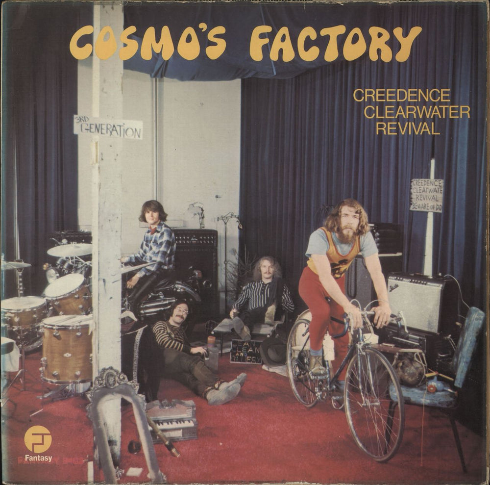 Creedence Clearwater Revival Cosmo's Factory - EX UK vinyl LP album (LP record) FT502