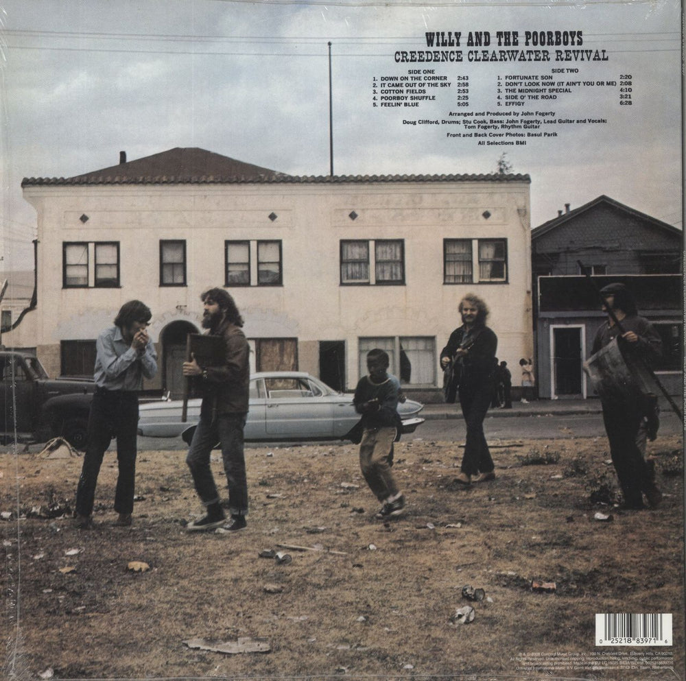 Creedence Clearwater Revival Willy And The Poor Boys UK vinyl LP album (LP record) 025218839716
