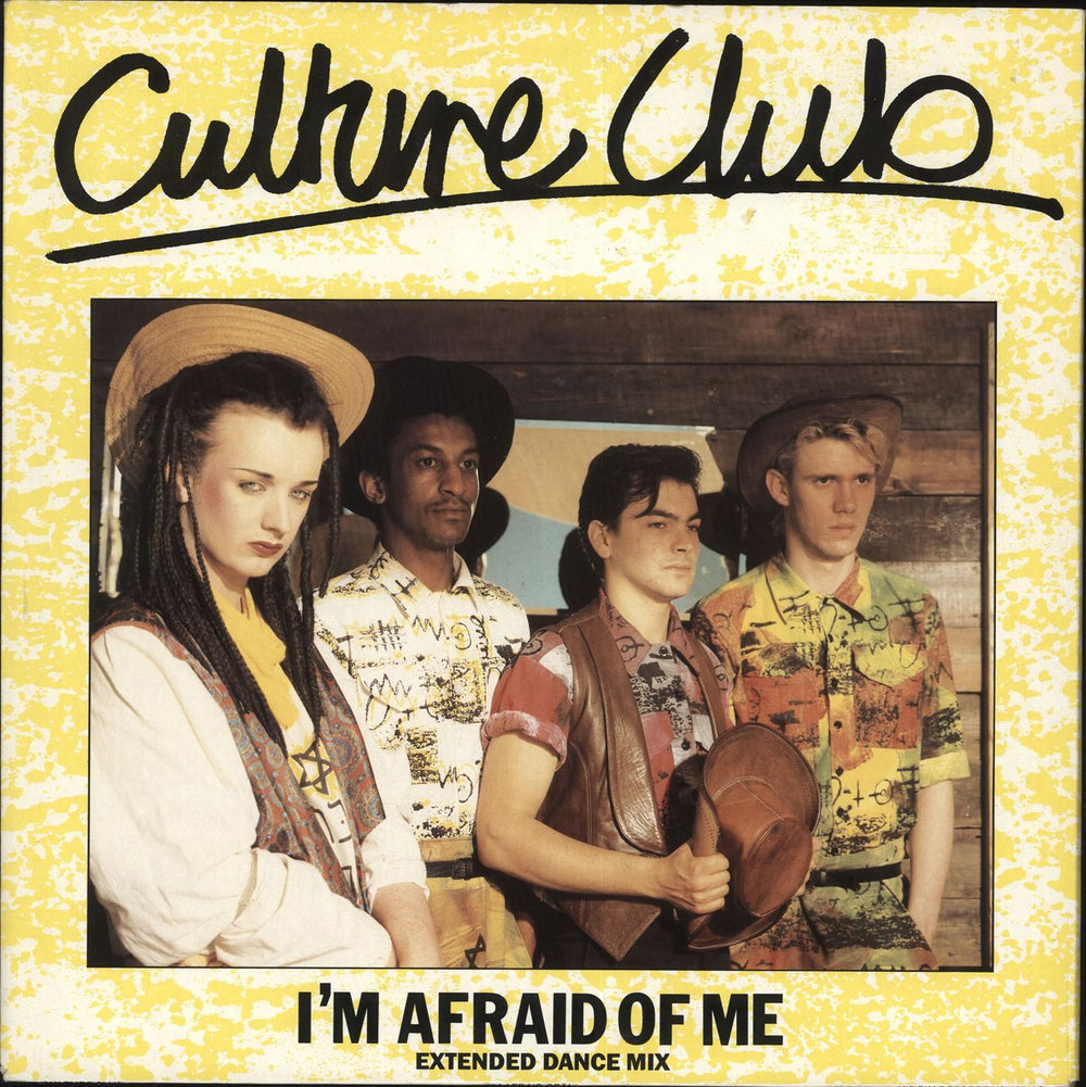 Culture Club I'm Afraid Of Me UK 12" vinyl single (12 inch record / Maxi-single) VS509-12