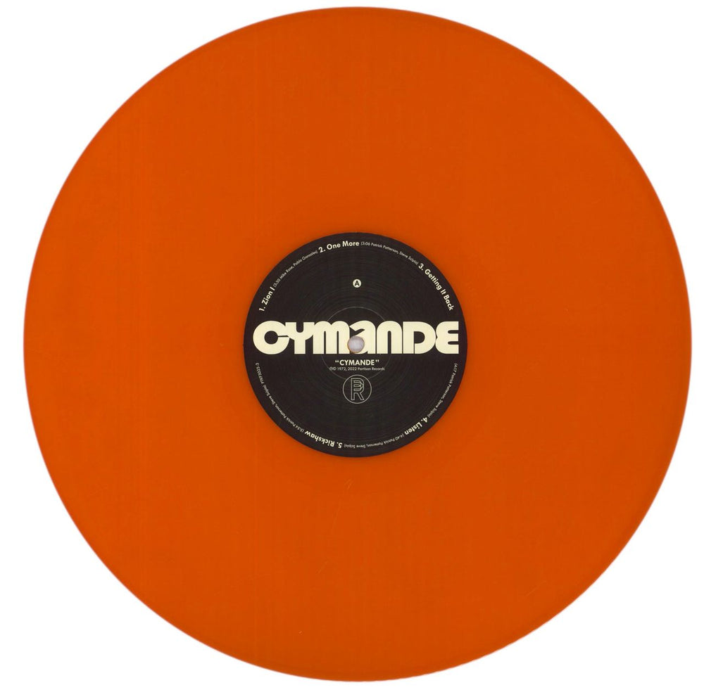 Cymande Cymande - Orange Vinyl UK vinyl LP album (LP record) C3NLPCY843222