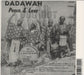 Dadawah Peace And Love (Wadadasow) UK CD album (CDLP) 827670320029