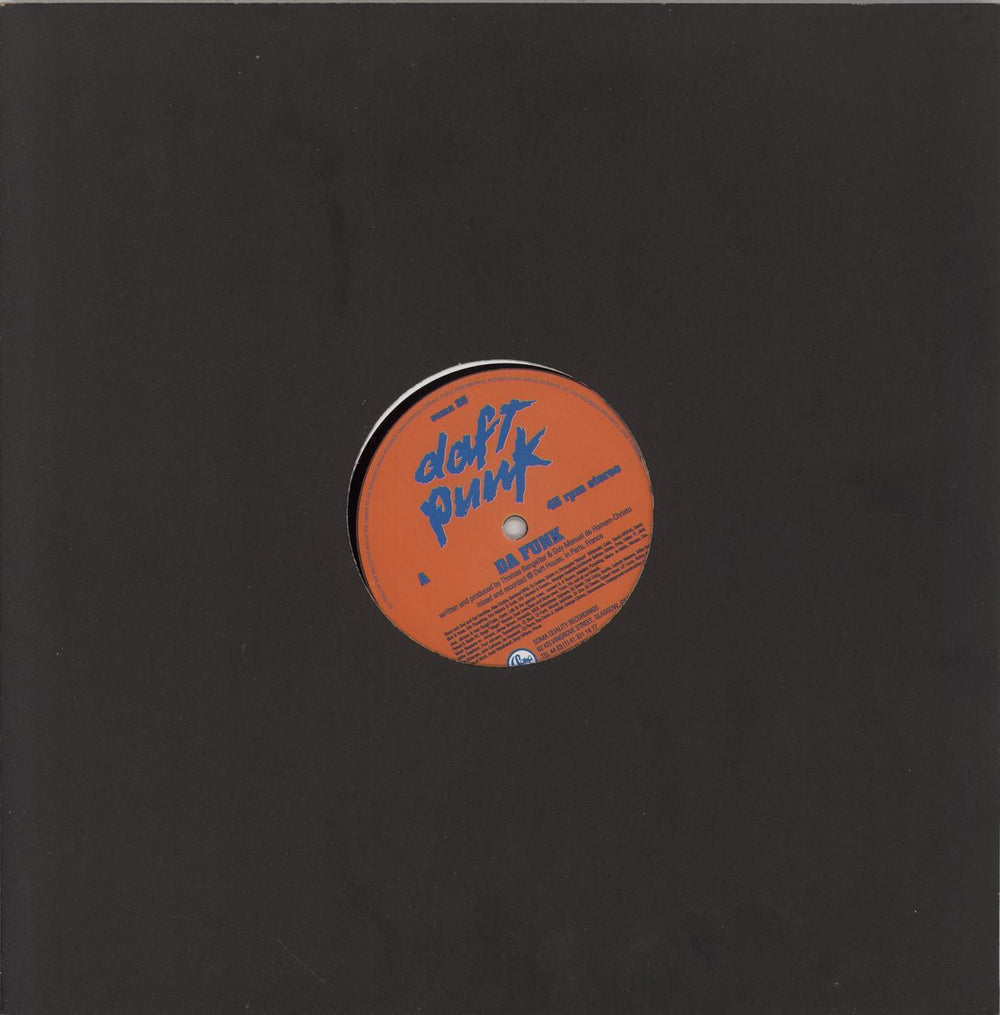 Daft Punk Da Funk UK 12" vinyl single (12 inch record / Maxi-single) SOMA25