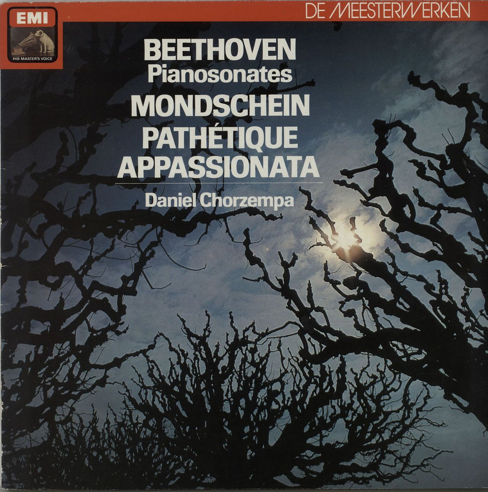 Daniel Chorzempa Beethoven: Pianosonates Dutch vinyl LP album (LP record) 1A027-1062061