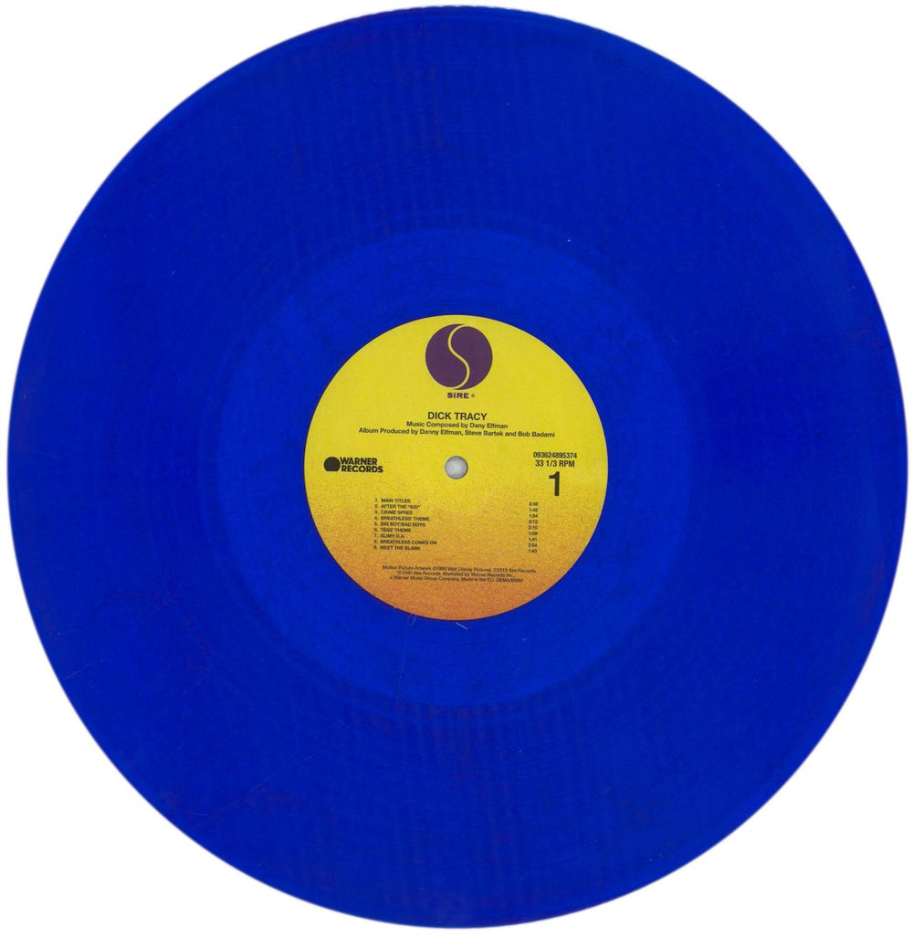 Danny Elfman Dick Tracy US vinyl LP album (LP record) DXNLPDI846552