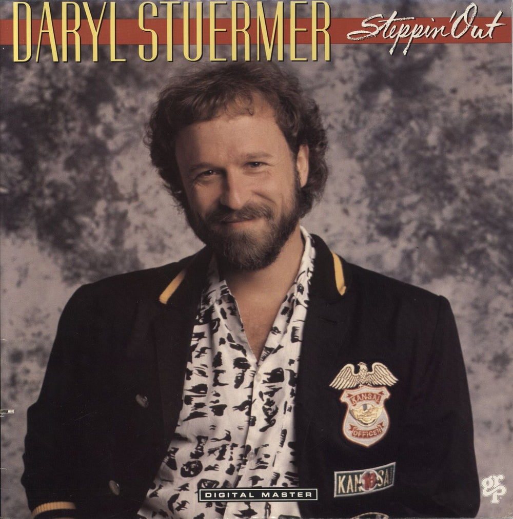 Daryl Stuermer Steppin' Out US vinyl LP album (LP record) GR-9573