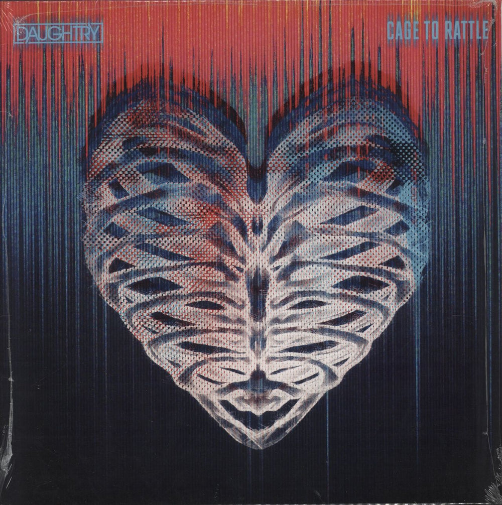 Daughtry Cage To Rattle - Blue Vinyl US vinyl LP album (LP record) 19075-84928-1