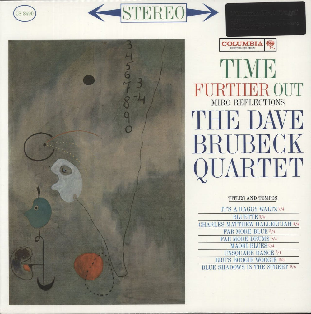 Dave Brubeck Time Further Out - 180 Gram Vinyl UK vinyl LP album (LP record) MOVLP358