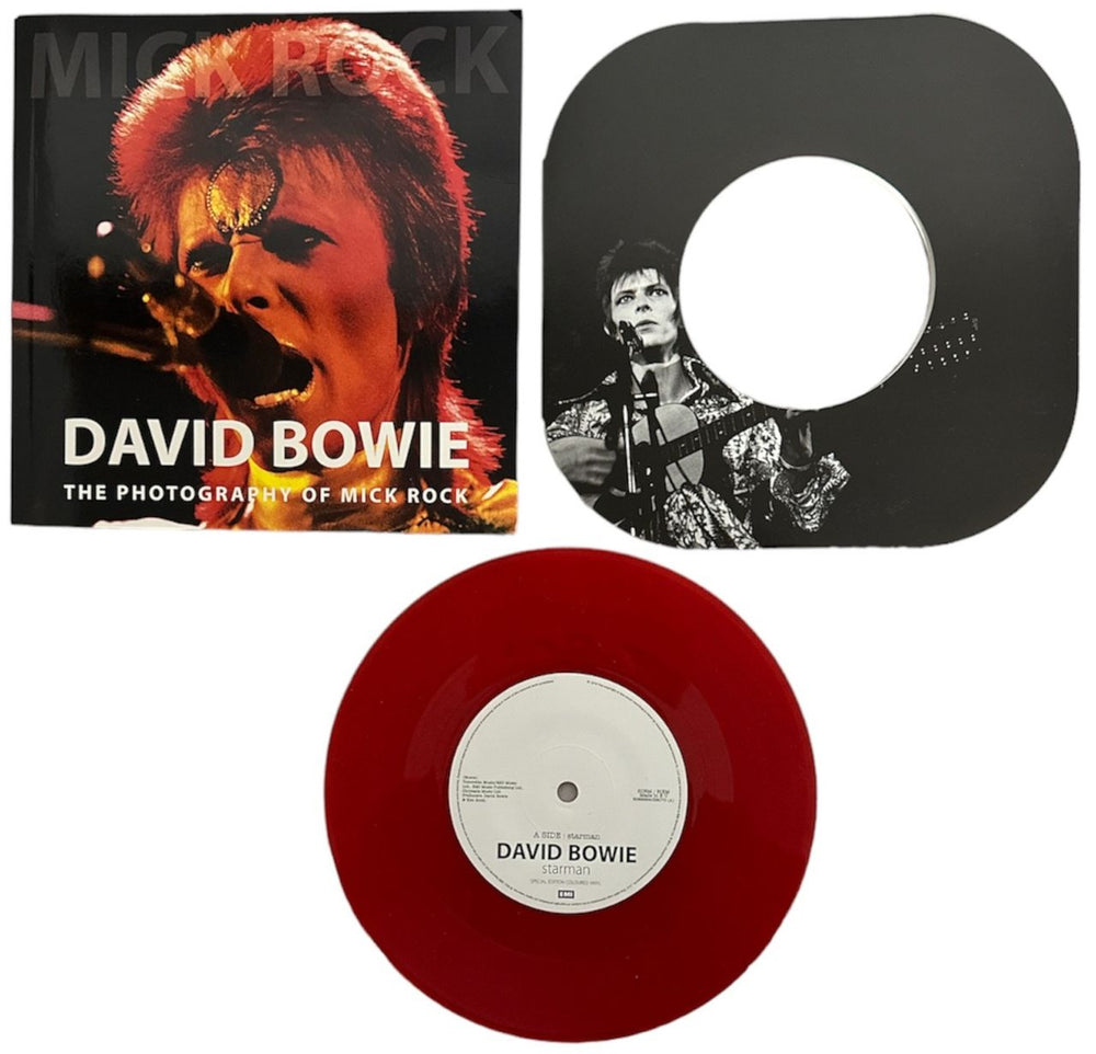 David Bowie David Bowie: The Photography Of Mick Rock + 7" UK 7" single box set BOW7XDA831659