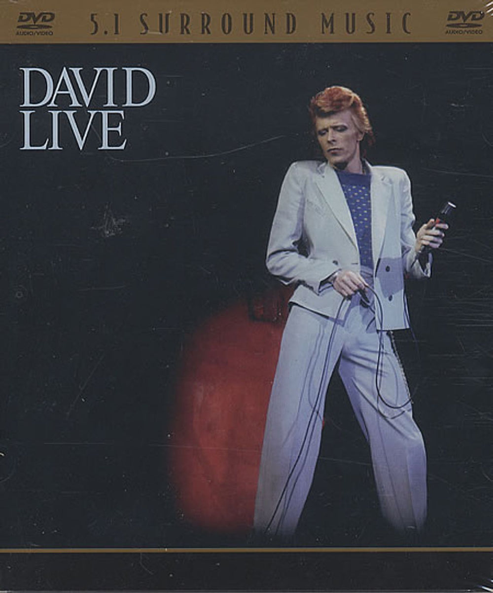 David Bowie David Live UK DVD-Audio disc 8743049