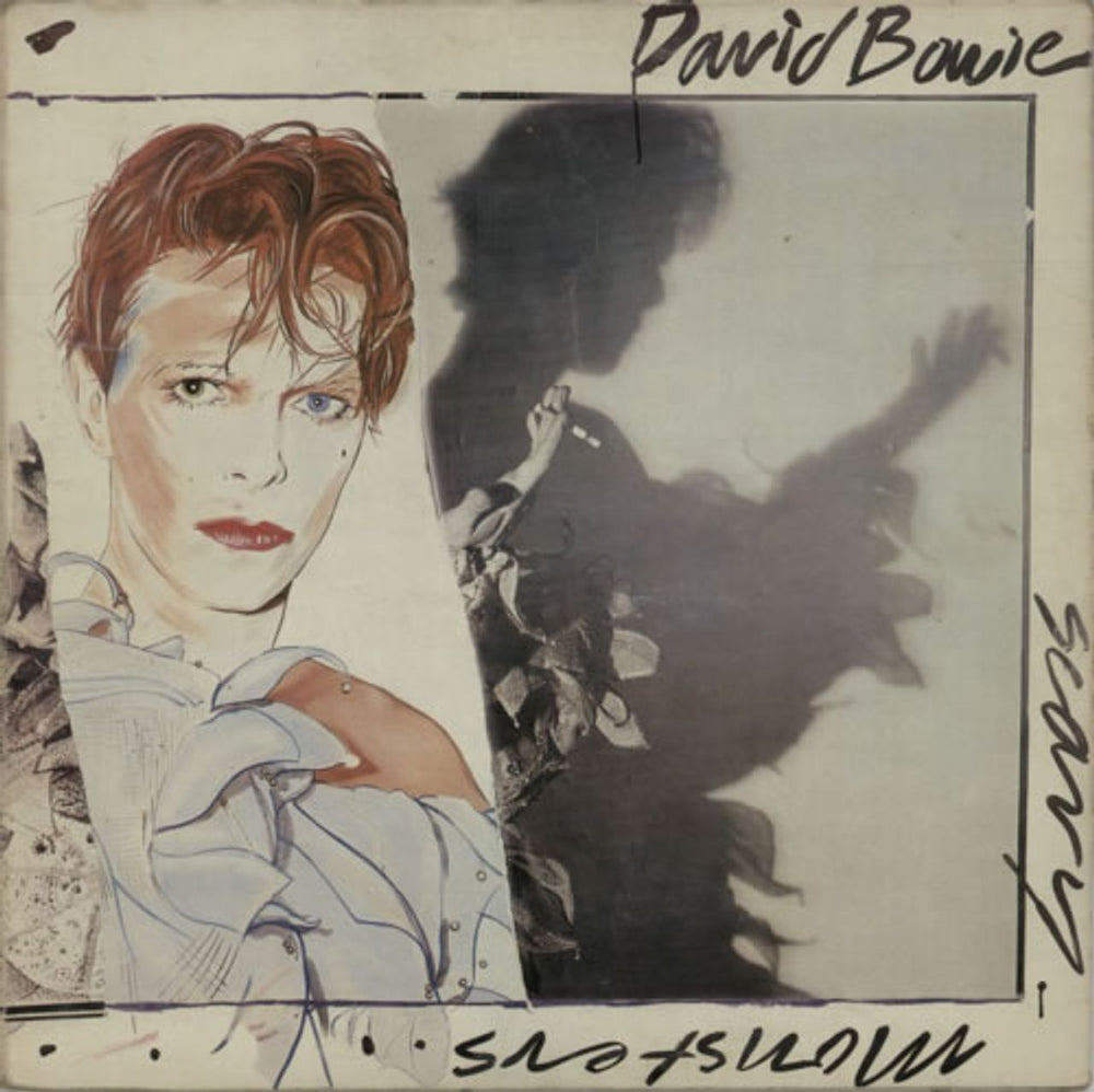 David Bowie Scary Monsters Greek vinyl LP album (LP record) RCLP20175