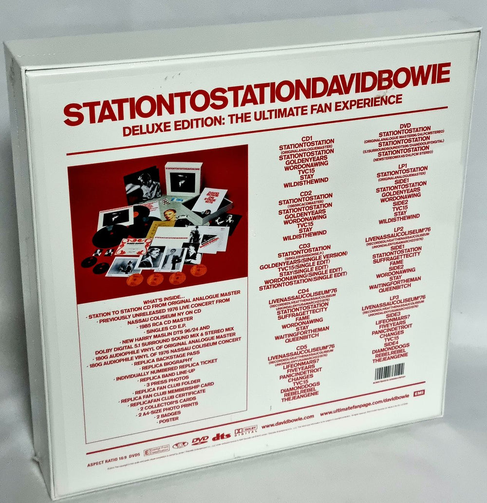 David Bowie Station To Station - Sealed UK box set 5099964760124