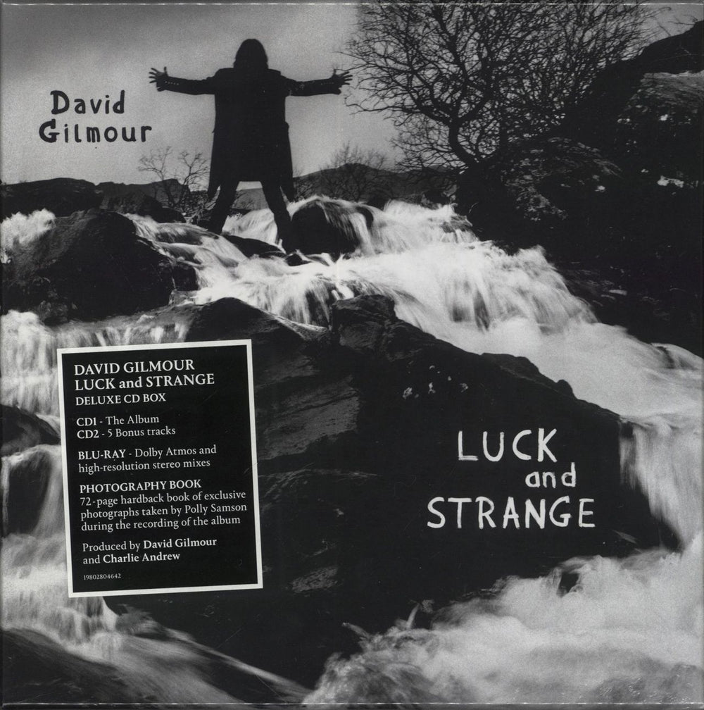 David Gilmour Luck And Strange - Deluxe CD & Blu-Ray Box - Sealed UK CD Album Box Set 198028046428