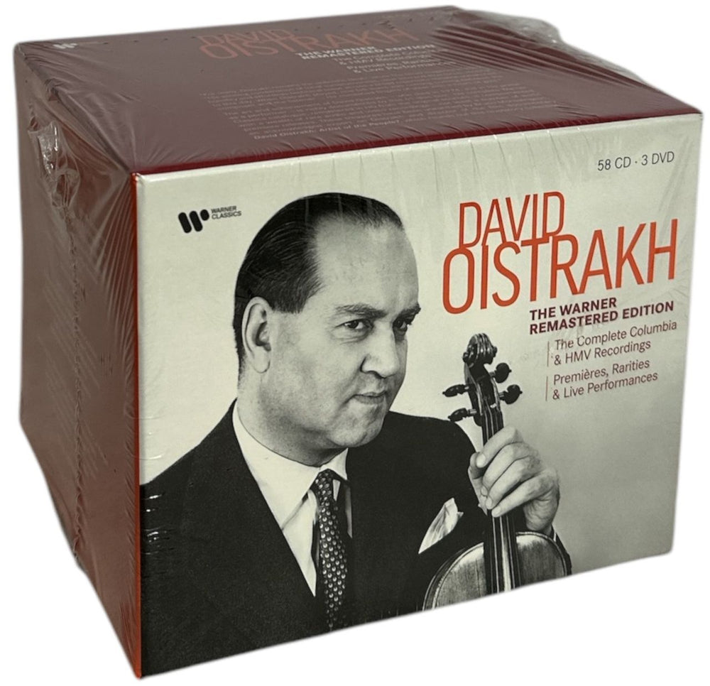 David Oïstrakh The Warner Remastered Edition - (The Complete Columbia/HMV Recordings) German CD Album Box Set 5054197963520