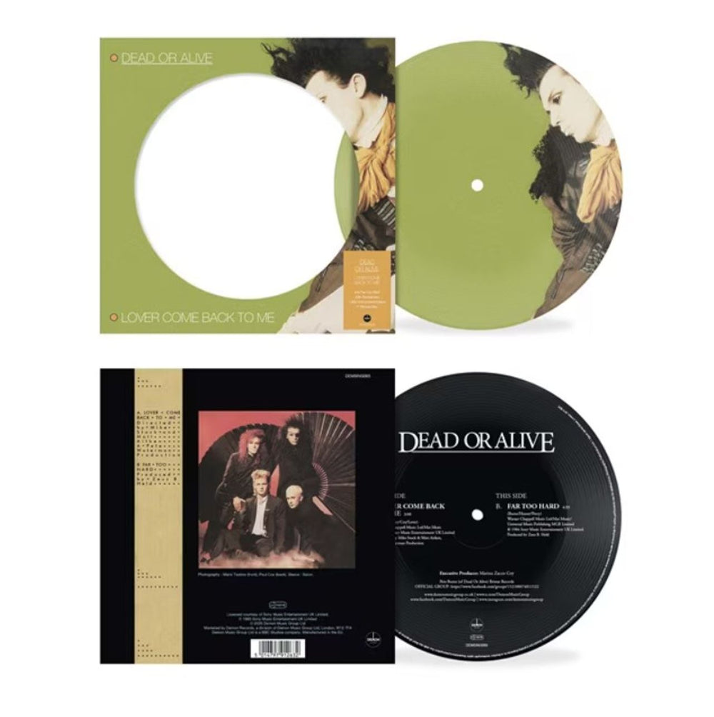Dead Or Alive Lover Come Back To Me: 40th Anniversary - Sealed UK 7" vinyl picture disc (7 inch picture disc single) DOA7PLO872544