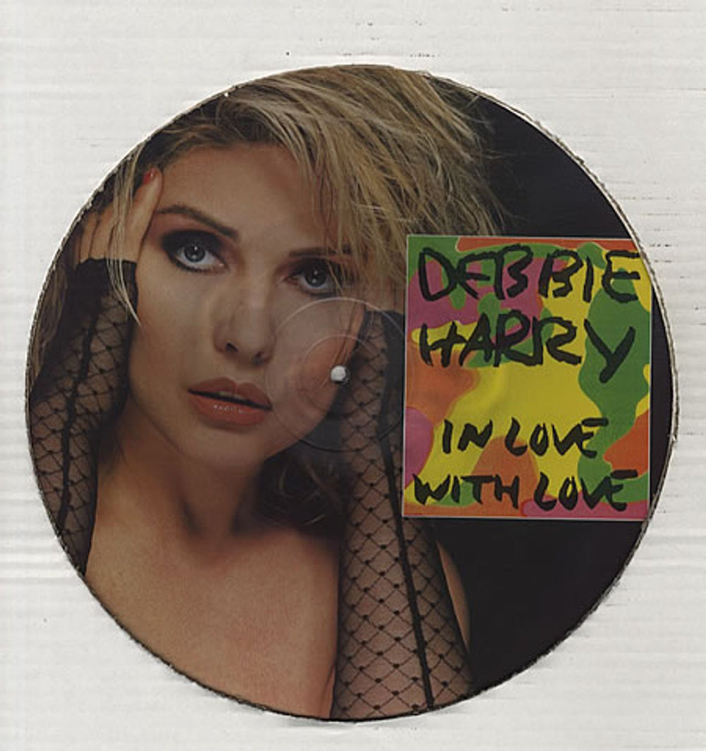 Debbie Harry In Love With Love UK 12" vinyl picture disc (12 inch picture record) CHSP123128