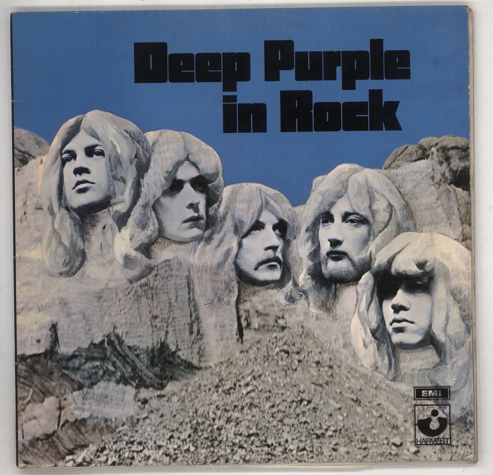 Deep Purple In Rock - 1st - WOS UK vinyl LP album (LP record) SHVL777