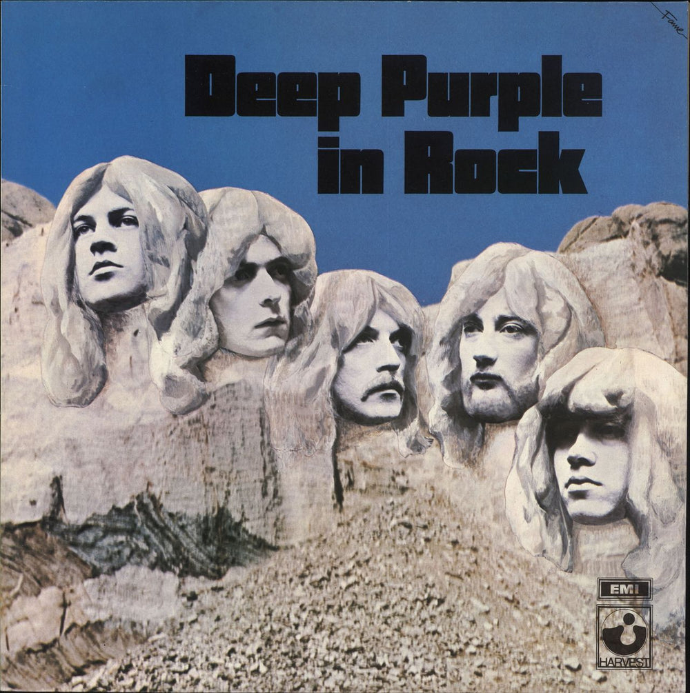 Deep Purple In Rock UK vinyl LP album (LP record) FA3011