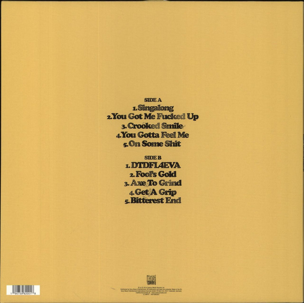 Deez Nuts You Got Me F**ked Up UK vinyl LP album (LP record)