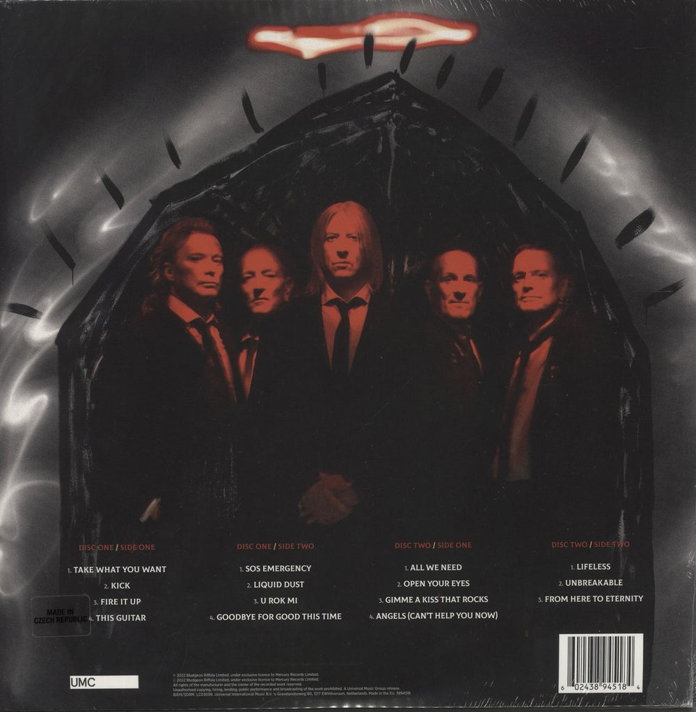 Def Leppard Diamond Star Halos - Black Vinyl - Sealed UK 2-LP vinyl record set (Double LP Album) 602438945184