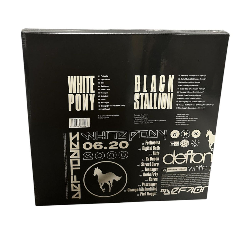 Deftones White Pony - 20th Anniversary + Lithograph - Sealed UK Vinyl Box Set DFTVXWH811589