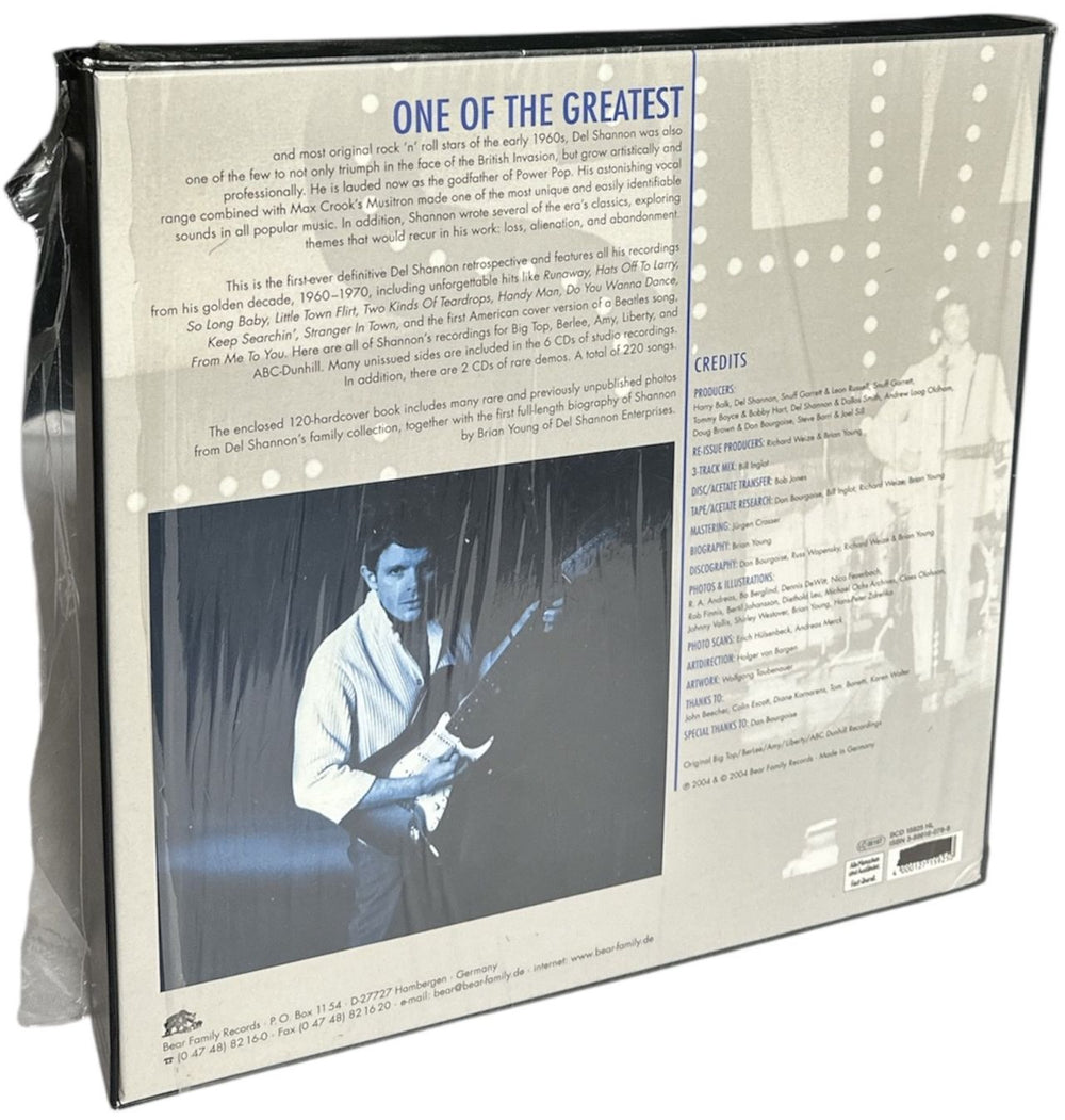 Del Shannon Home And Away - The Complete Recordings 1960-70 - Shrink UK CD Album Box Set 4000127159250