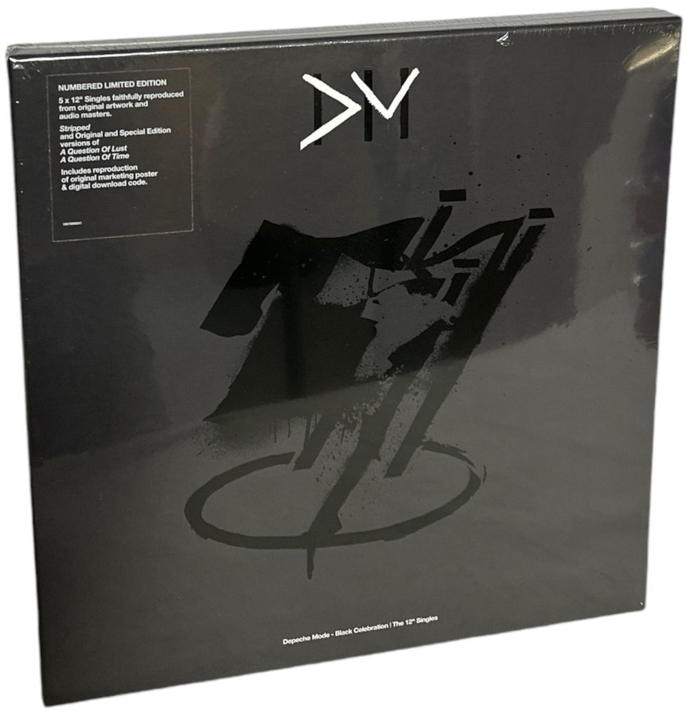 Depeche Mode Black Celebration: The 12" Singles - 180gm - Sealed UK Vinyl Box Set 12DMBOX05