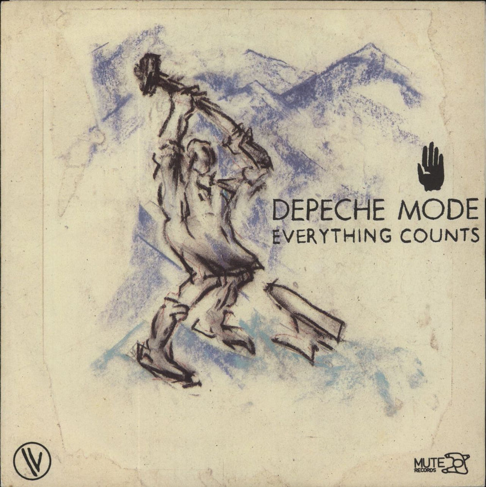 Depeche Mode Everything Counts French 7" vinyl single (7 inch record / 45) 101802